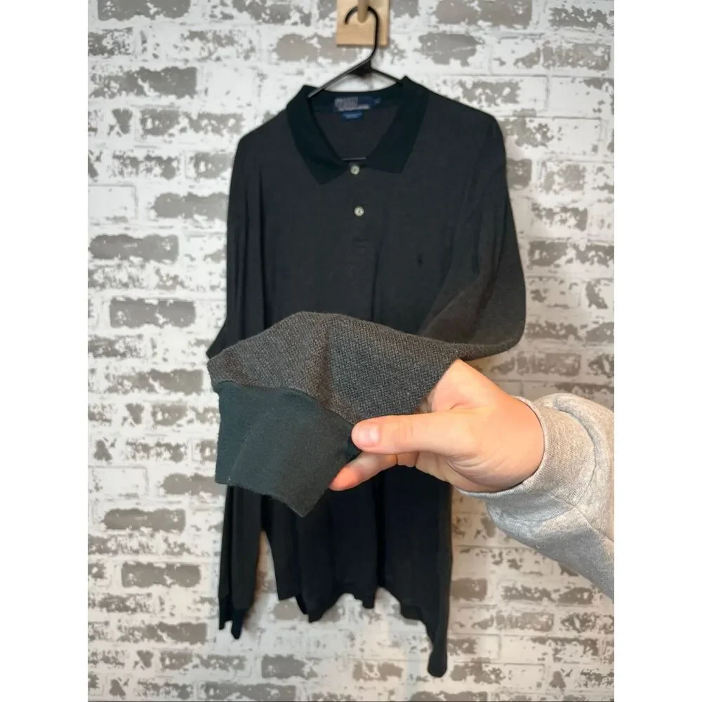 Polo by Ralph Lauren | men Henley button down long sleeve